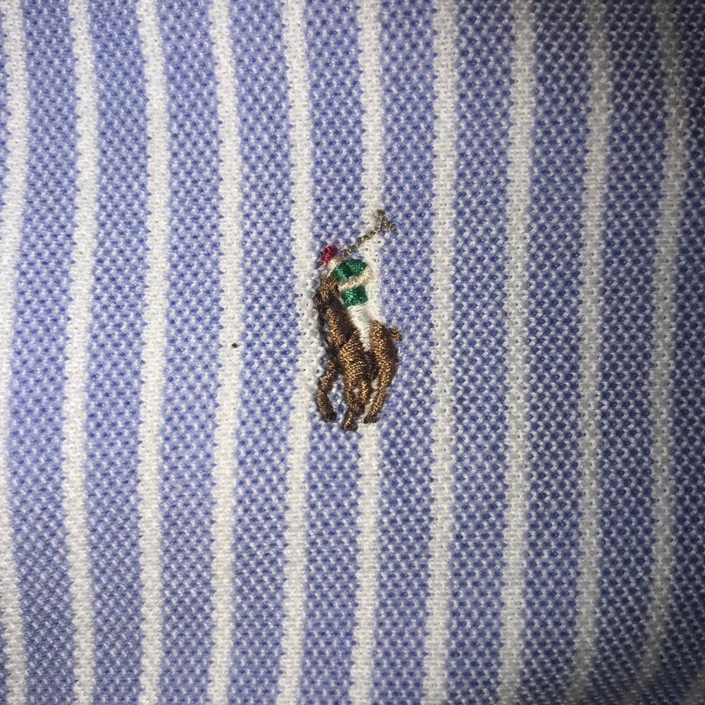 Ralph Lauren knit oxford BOYS button down size 6